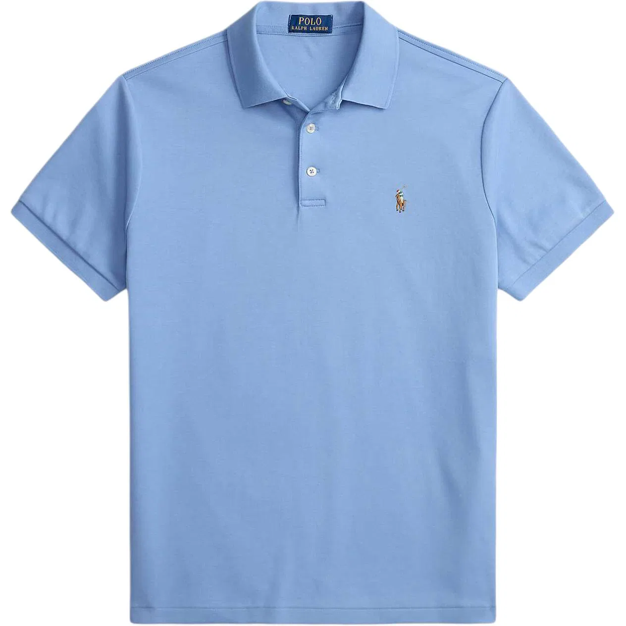 Мужская футболка-поло с воротником, Sky Blue, Polo Ralph Lauren