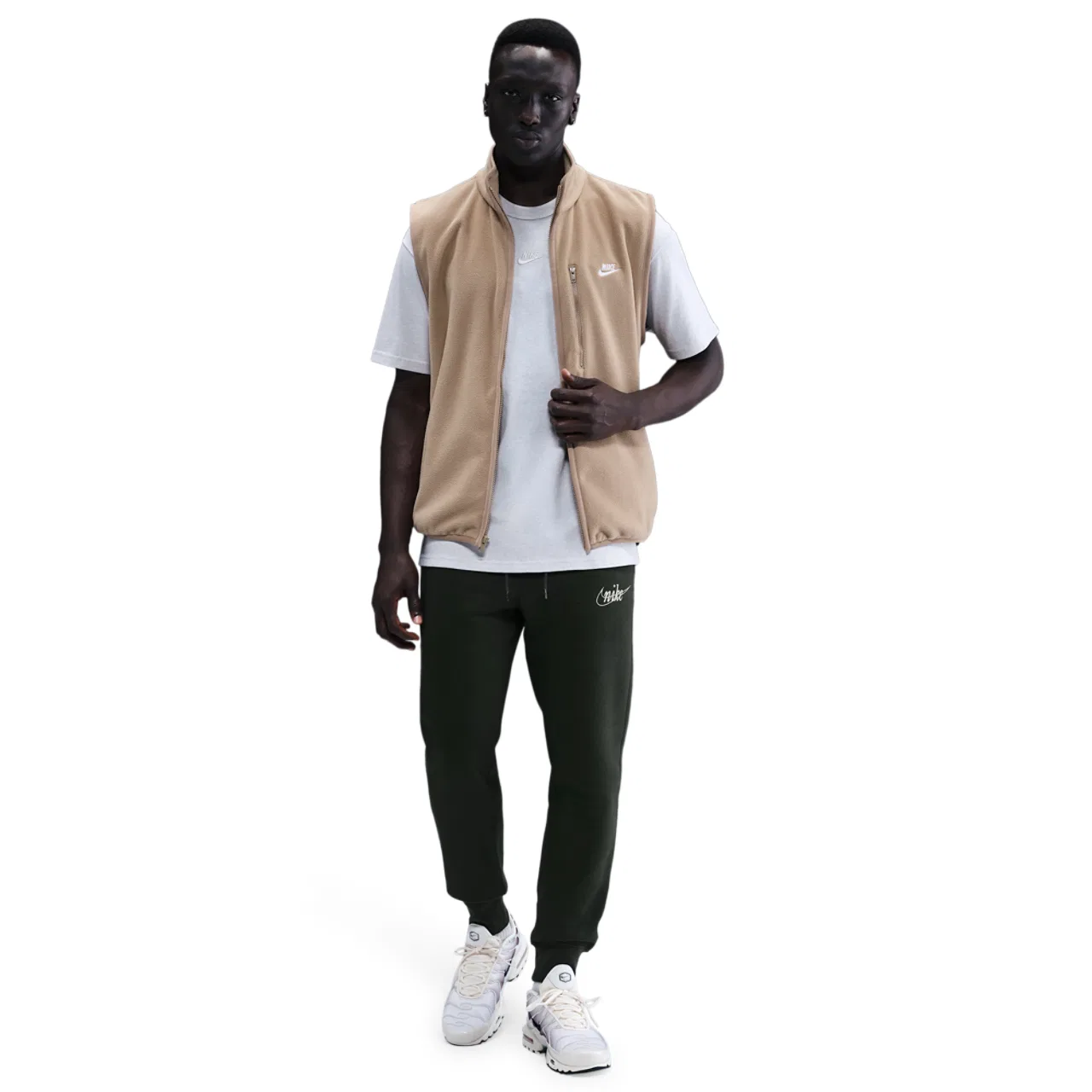 Мужские джоггеры Club BB Reissue Nike, цвет Sequoia/Sequoia/Lt Khaki — фото 3