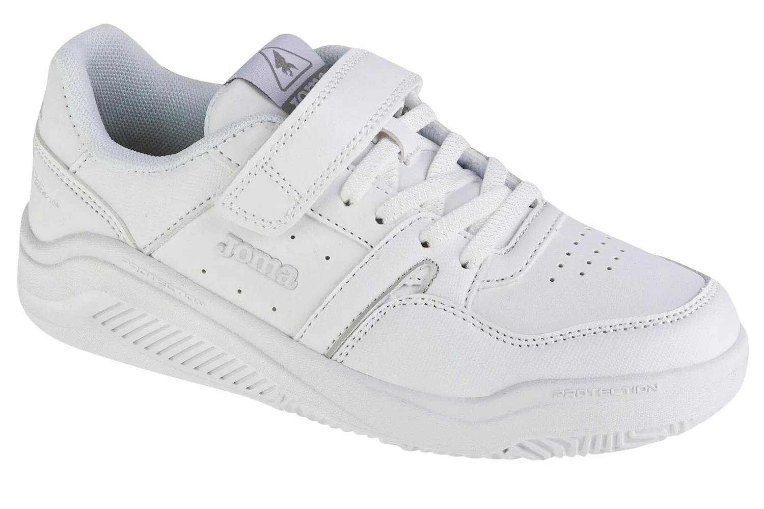Детские кроссовки для мальчиков Platea Low Jr 24 JPLAMS Joma, Weiss