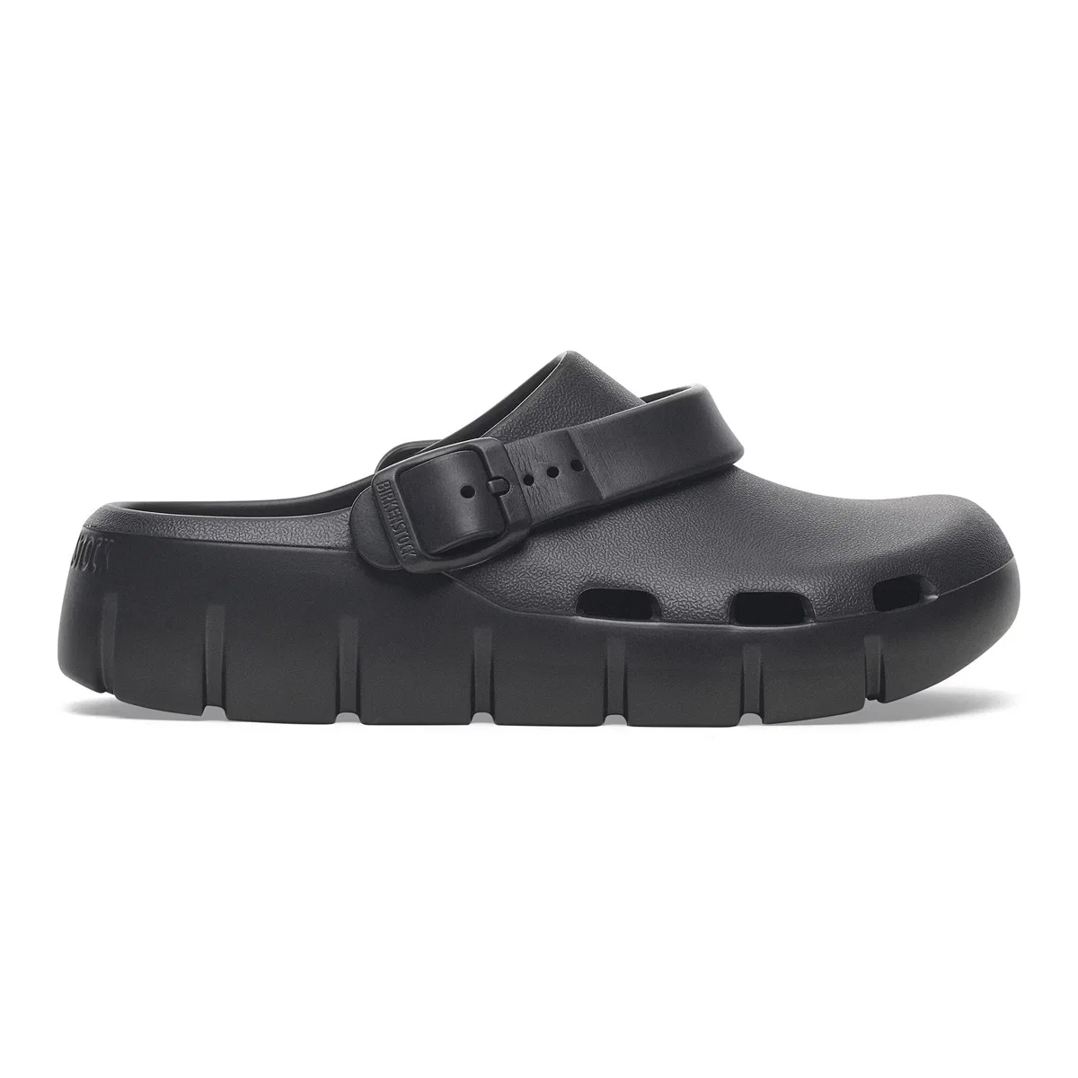Детские сандалии-клоги с вентиляцией Birkenstock Birki Flow Eva Sandal, Eva Black — фото 3
