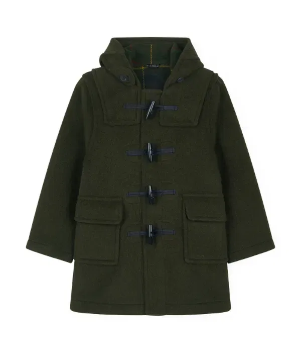 Дубленка Classic Fit для детей, Montgomery, оливковый