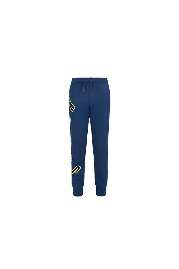 Детские спортивные брюки для девочек с принтом Mj Flight Mvp Hbr Ft Pant Kids, Jordan, Blue