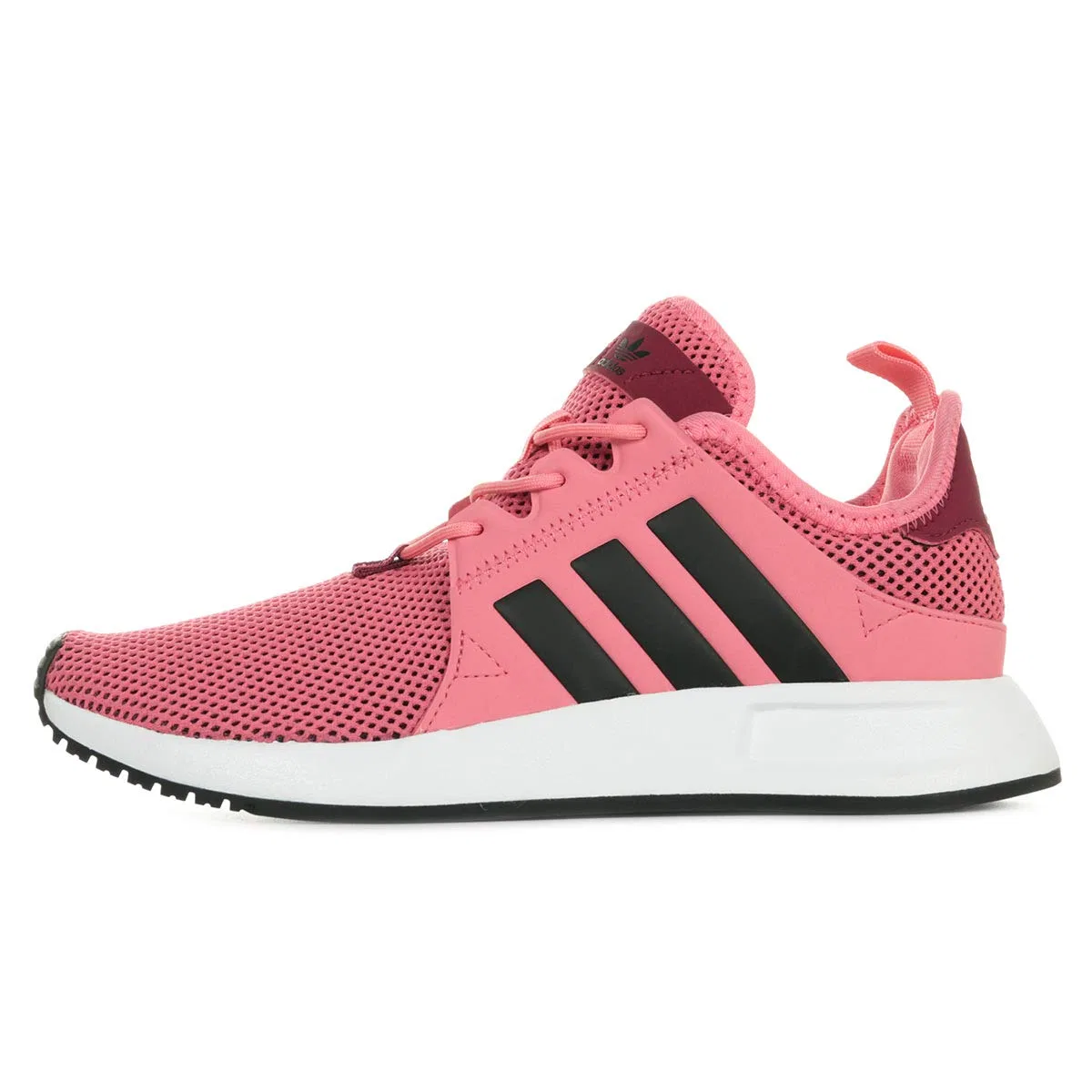 Детские кроссовки для мальчиков с шнуровкой X_plr J Adidas, Rosa Rostiz Negbas Ftwbla 000 — фото 3