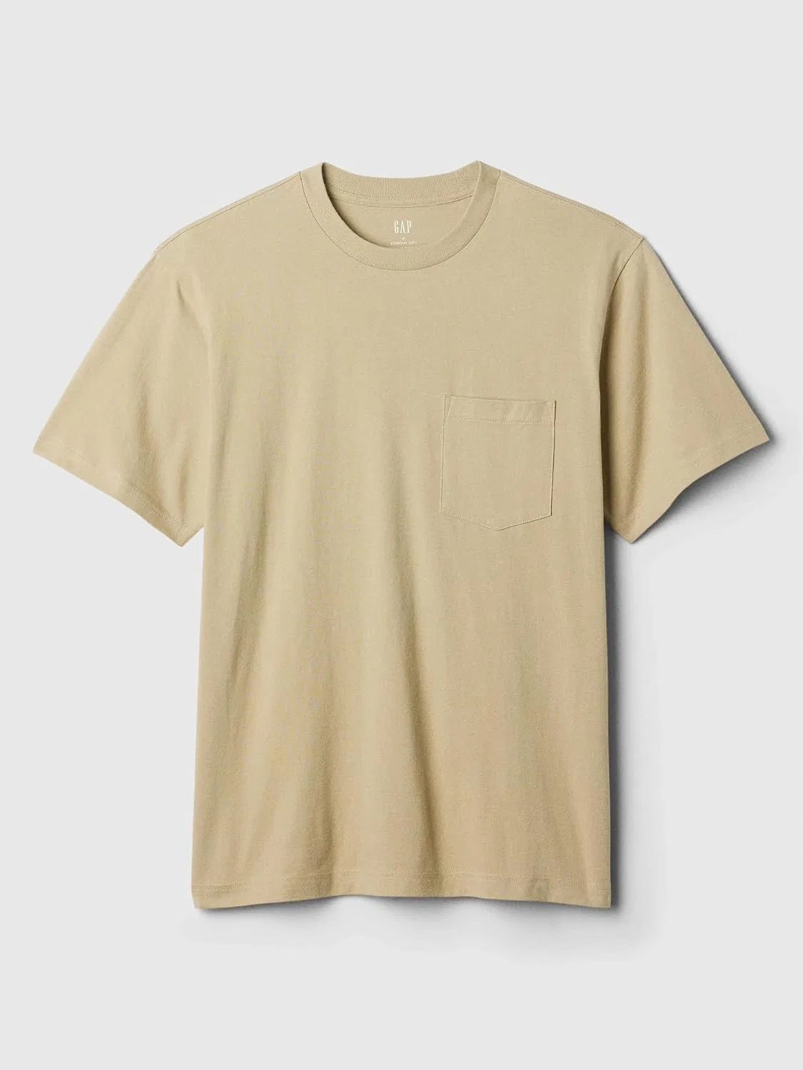 Мужская футболка с карманом Pocket Tee GAP, Khaki — фото 4