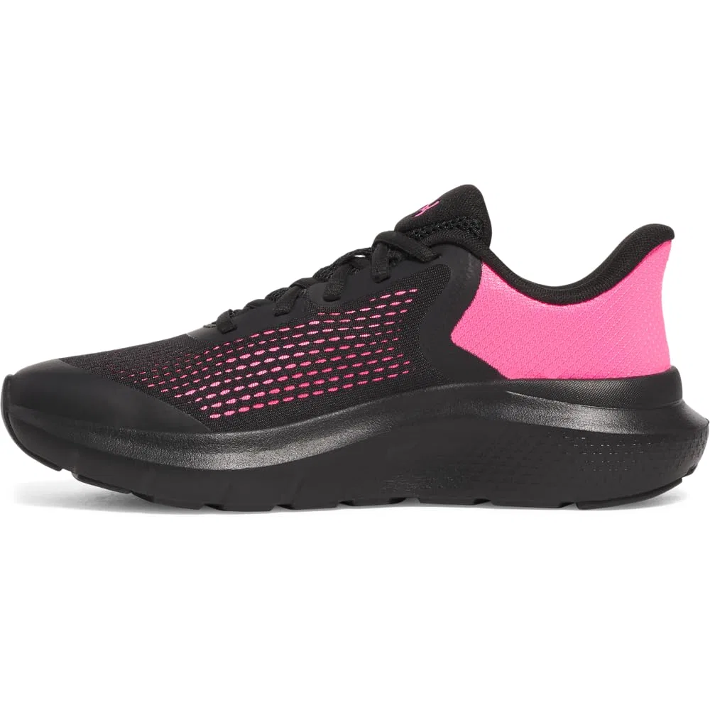 Детские кроссовки для девочек с шнуровкой Grade School Rogue 5 Under Armour, Nero Rosa Aero Rosa Aeronautico
