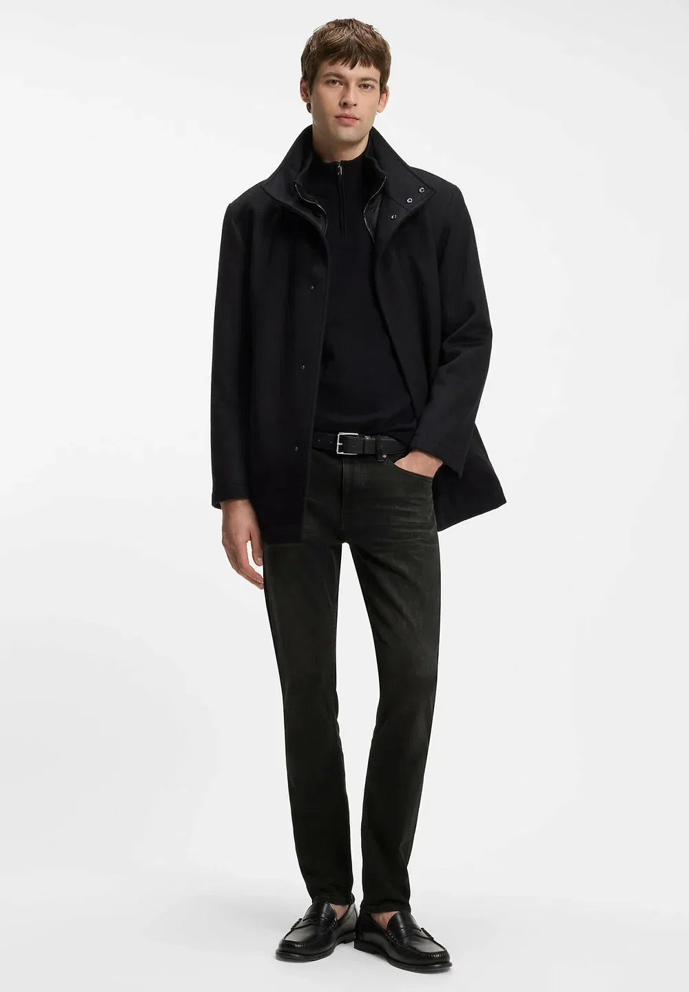Узкие джинсы Boss, Dark Grey Two — фото 2