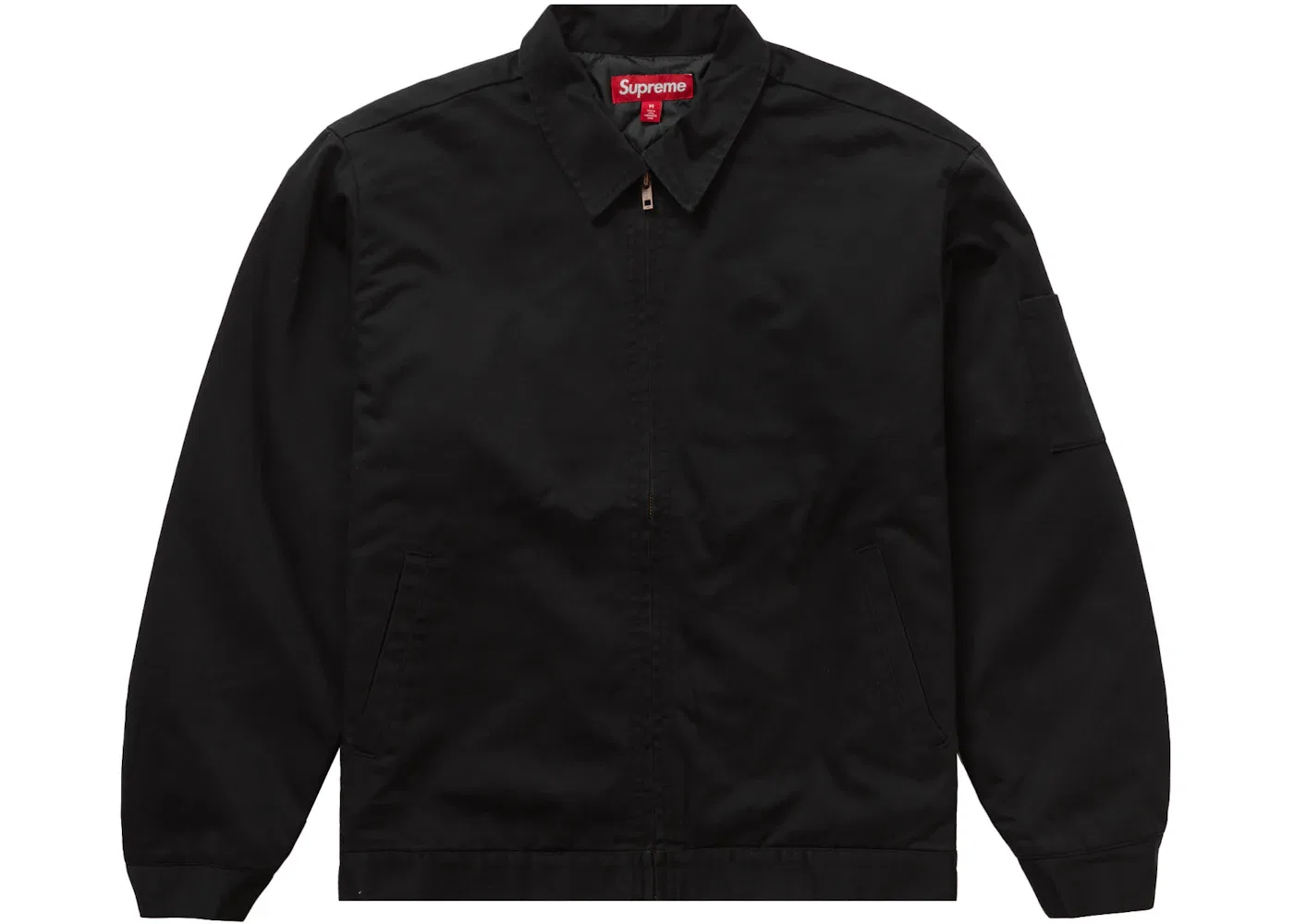 Мужская куртка с вышивкой Supreme H.R. Giger Embroidered Work Jacket, Black — фото 3