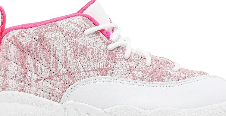 Кроссовки Air Jordan 12 Retro TD Arctic Pink, розовый — фото 2
