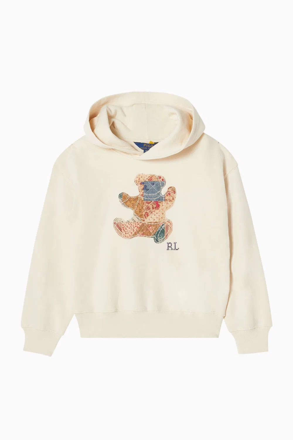 Худи с принтом Sitting Bear Polo Ralph Lauren