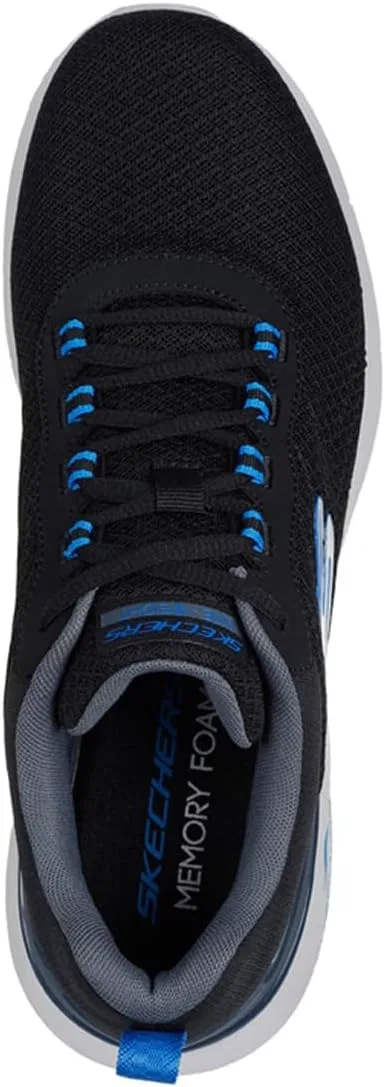 Мужские кроссовки Skechers Skech-AIR Dynamight 2.0, черные, размер 45 EU — фото 4