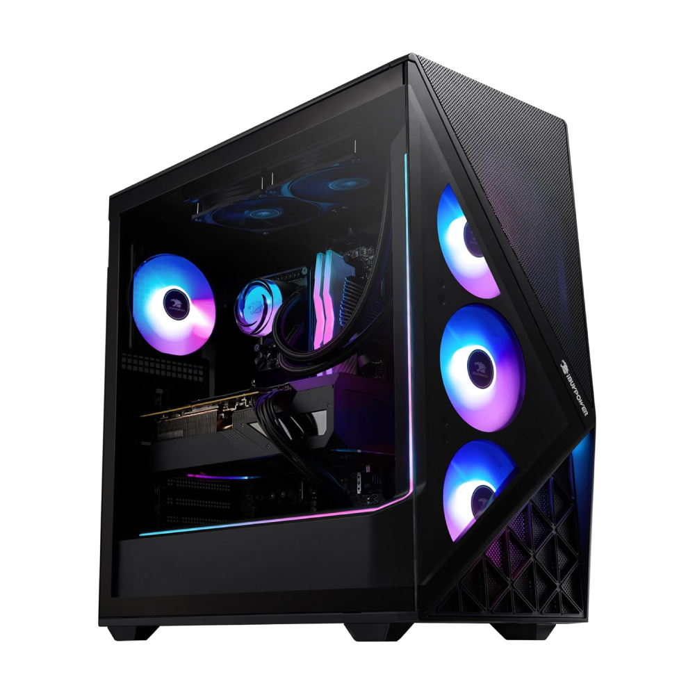 

Системный блок iBUYPOWER Slate 9, PB-SBA7N56T-01, 32 ГБ/1 ТБ, Ryzen 7 7800X3D, RTX 5060 Ti 16 ГБ, черный