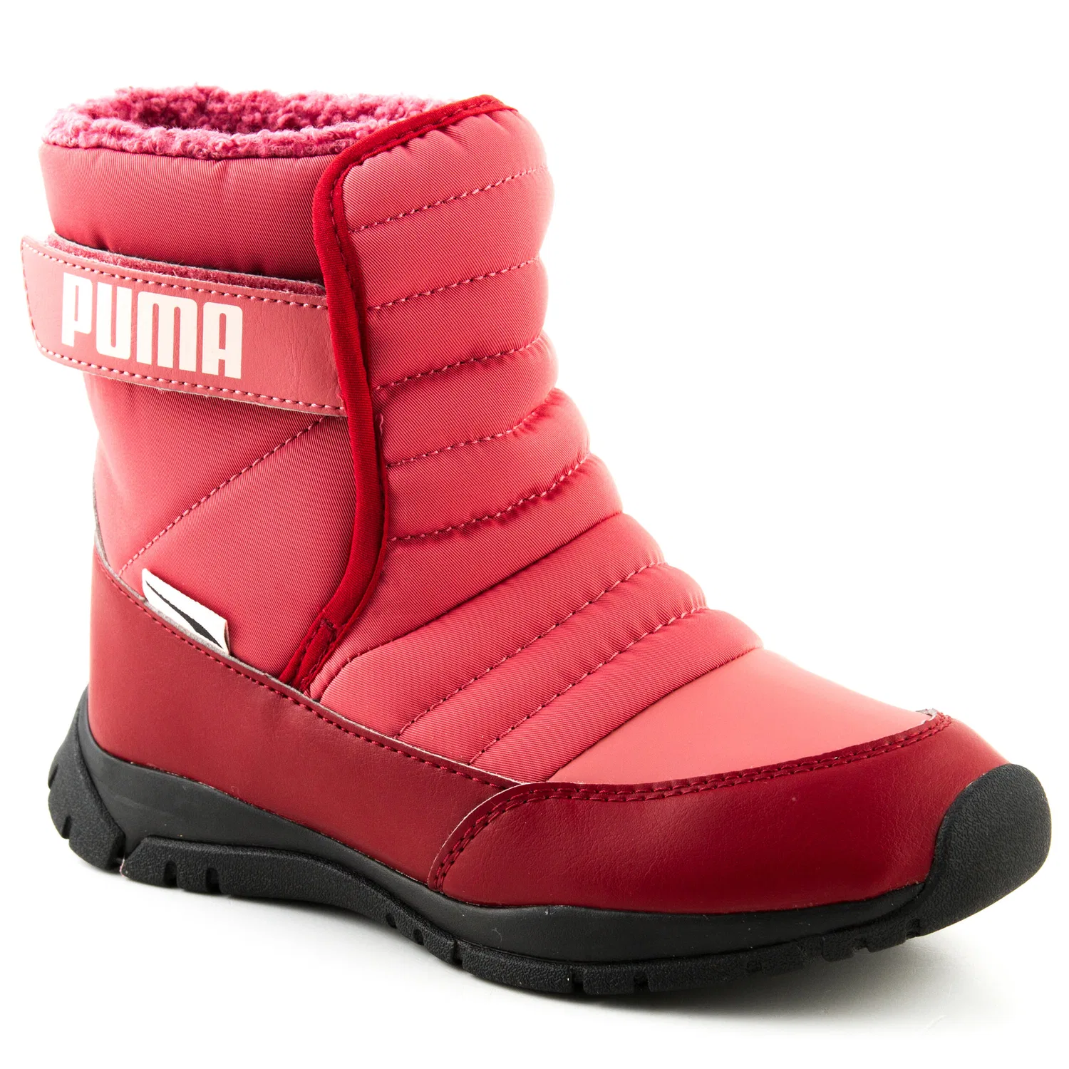 Детские зимние ботинки для мальчиков и девочек Puma Nieve, Rot Orange