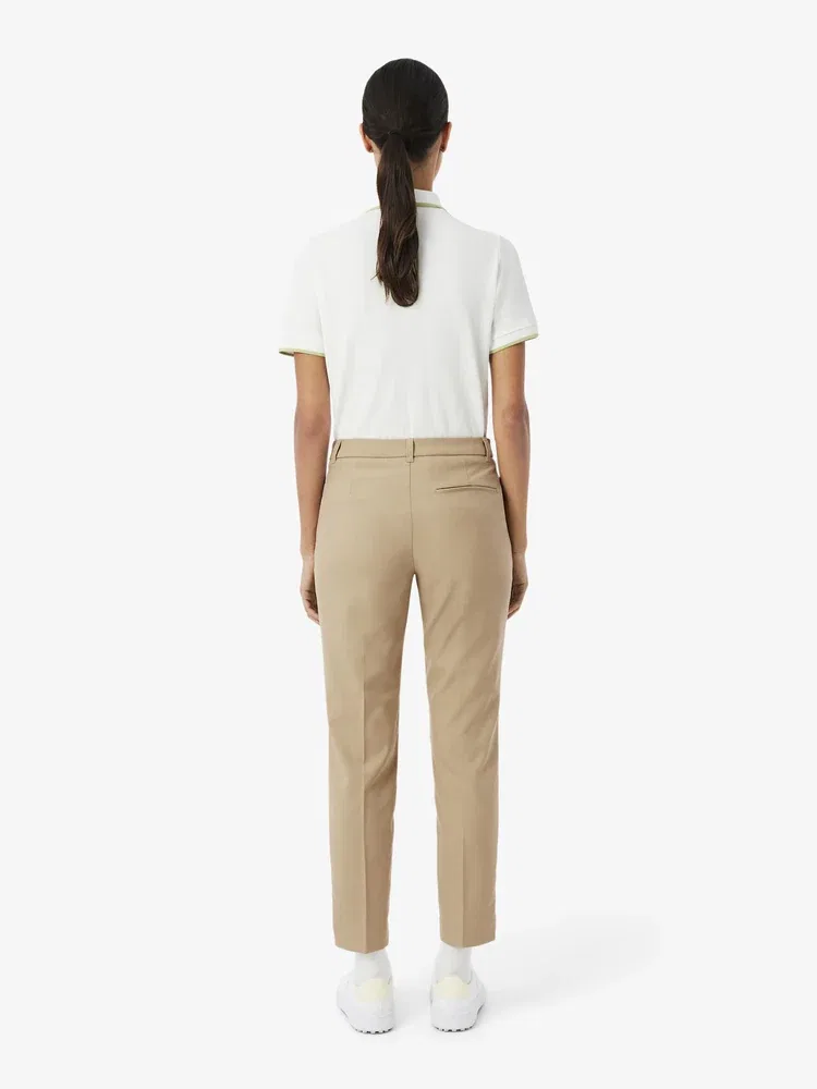 Брюки LACOSTE Beige с разрезом — фото 3