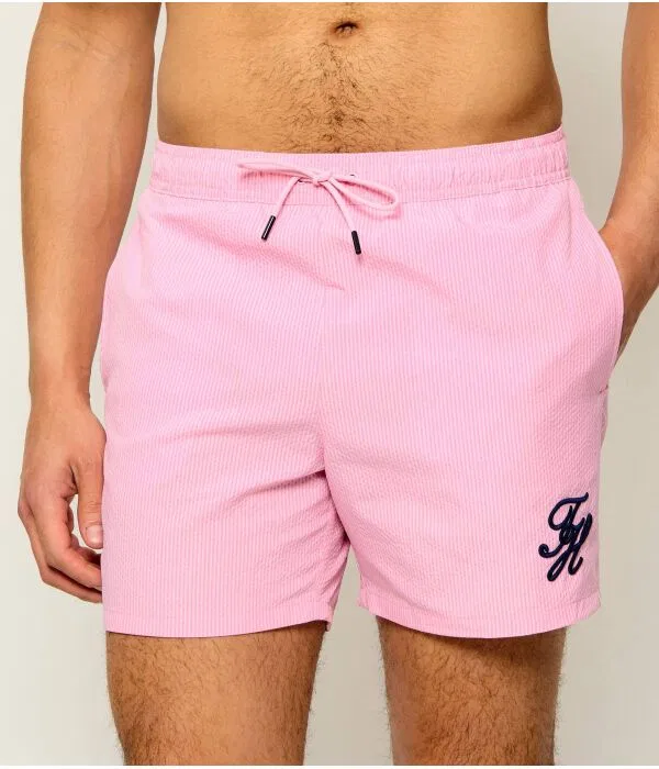 Мужские шорты для плавания из переработанного полиэстера Tommy Hilfiger, Rosa