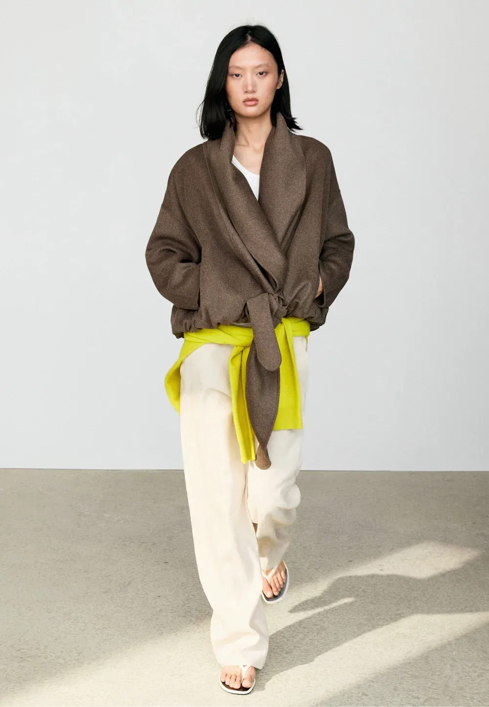 Летняя куртка Massimo Dutti, Mottled Brown — фото 2