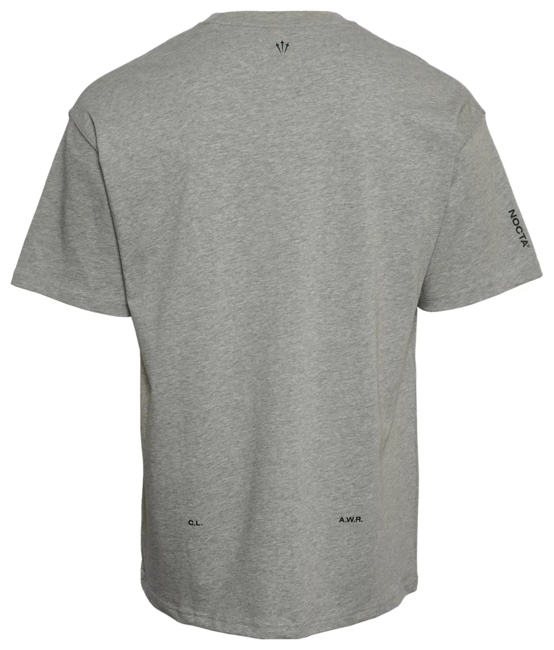 Футболка мужская CS Short Sleeve Nike, цвет Dark Grey Heather/Black — фото 2