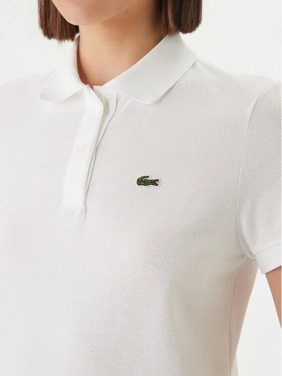 Поло Lacoste Classic Fit, белый — фото 4