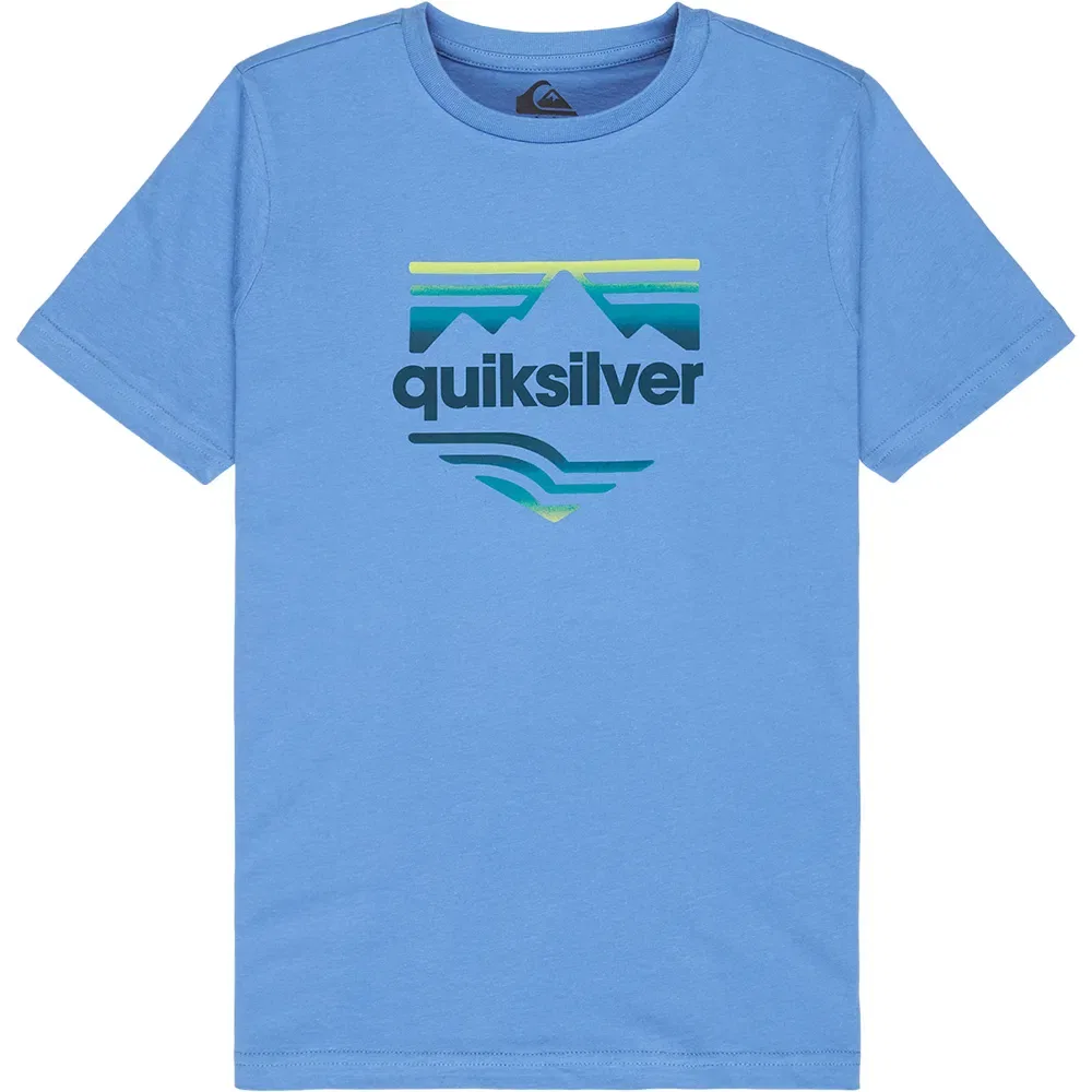 Футболка Horizon Fade с коротким рукавом Quiksilver, синий
