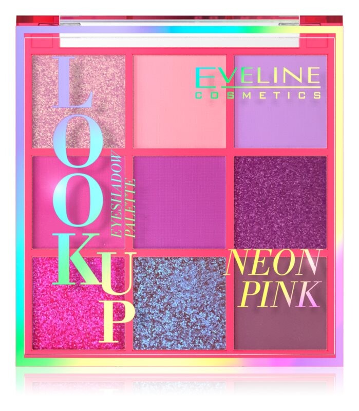 

Палитра теней Eveline Cosmetics Look Up Neon Pink