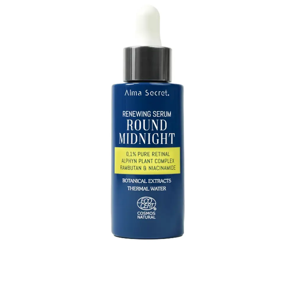 

Сыворотка для лица Round midnight sérum con retinal puro 0,1% Alma Secret, 30 мл.