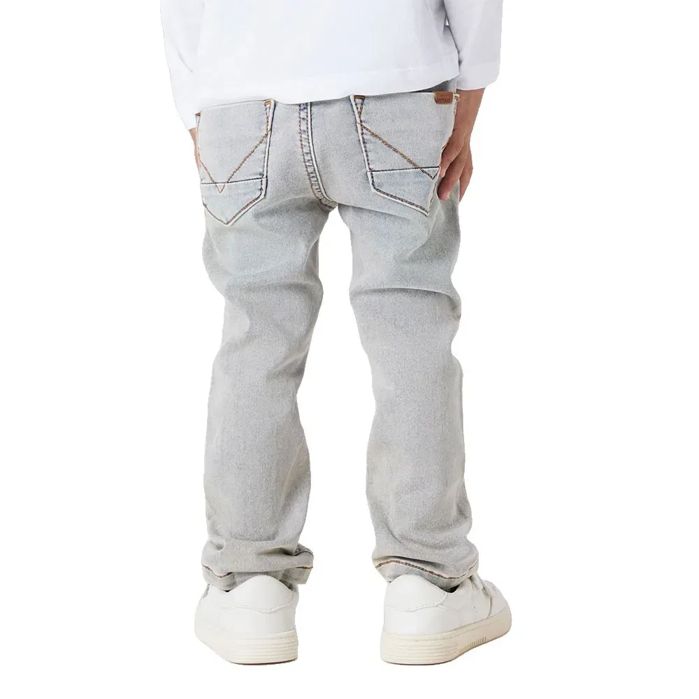 Джинсы slim fit Ryan Name It, серый — фото 2