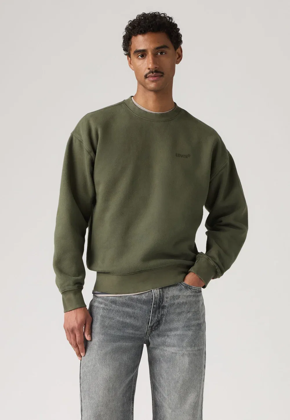 Оригинальная толстовка Levi'S, Garment Dye Deep Depths — фото 2