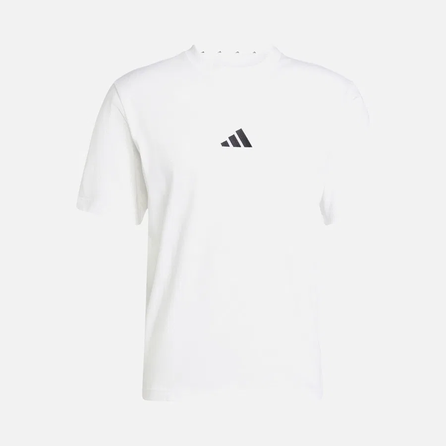Футболка с вышивкой логотипа Sportswear Essentials adidas, Белый