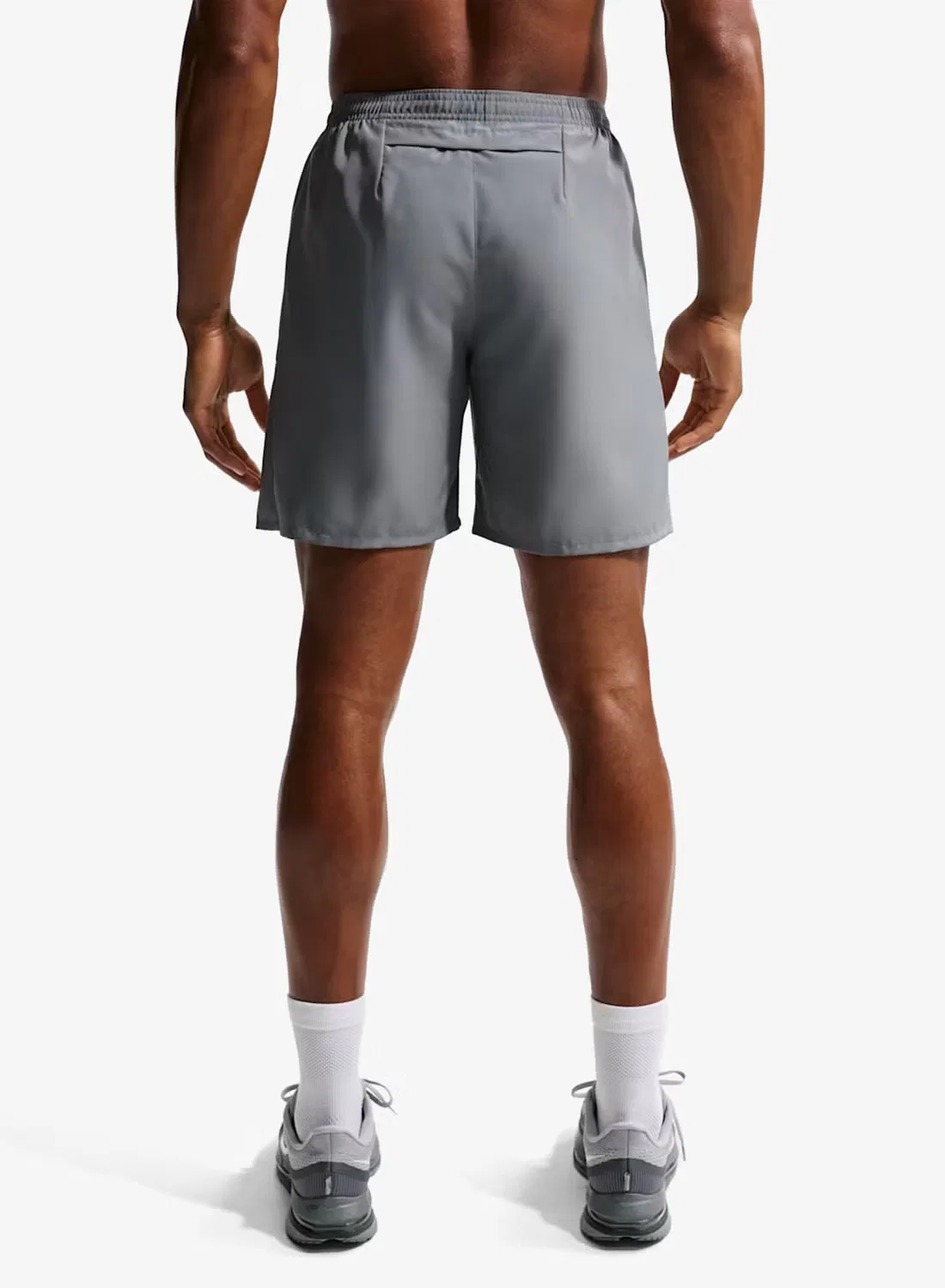 Шорты с технологией Dri-FIT Miler Nike, серый — фото 2