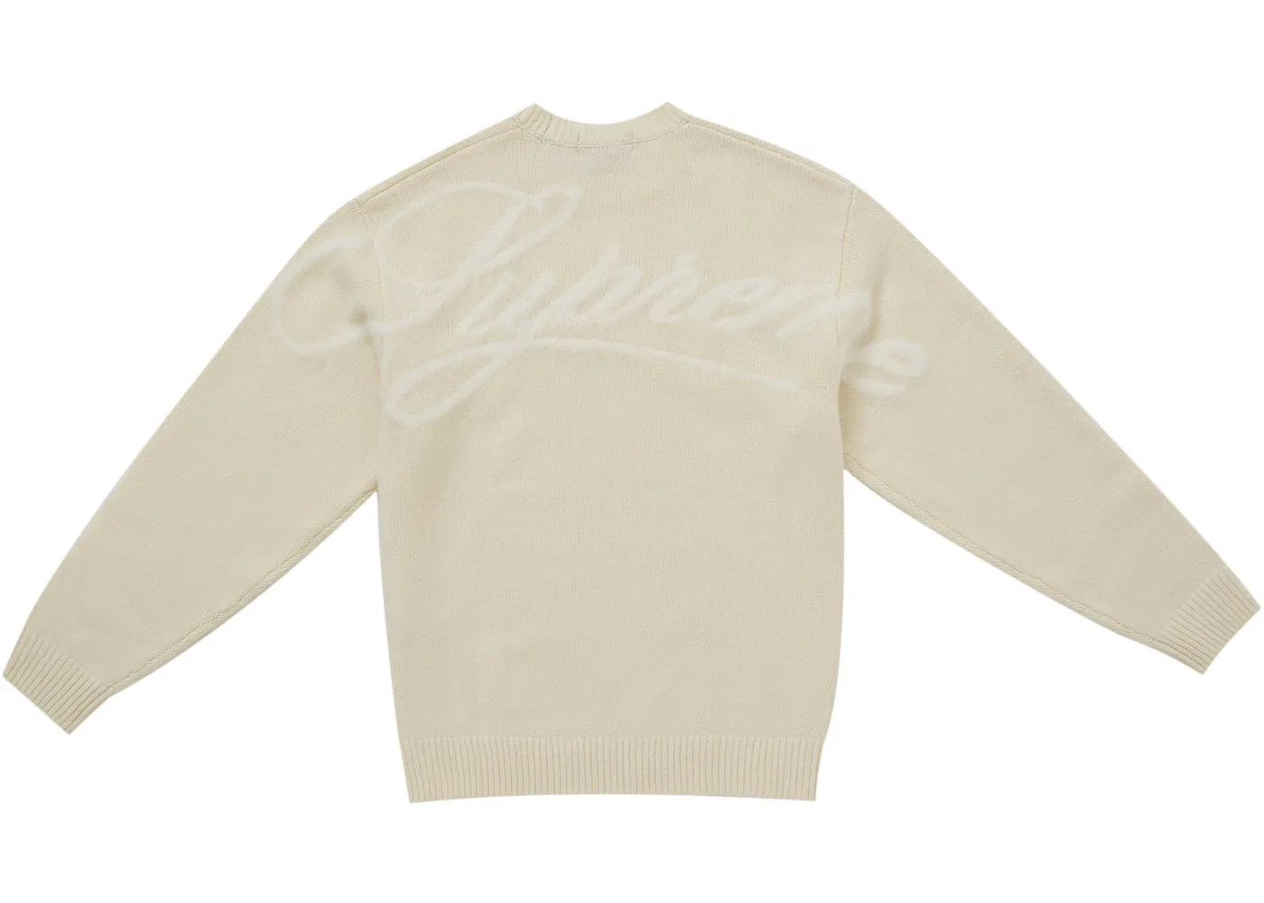 Мужской свитер с длинным рукавом Supreme Sweater, Ivory