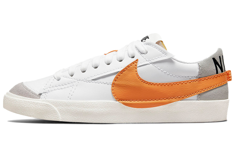 Кроссовки Nike Blazer Low 77 Jumbo, белый/оранжевый