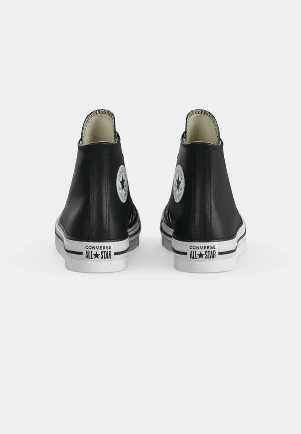 Кроссовки Chuck Taylor All Star Lift Platform унисекс - высокие кроссовки Converse, белый/черный — фото 4