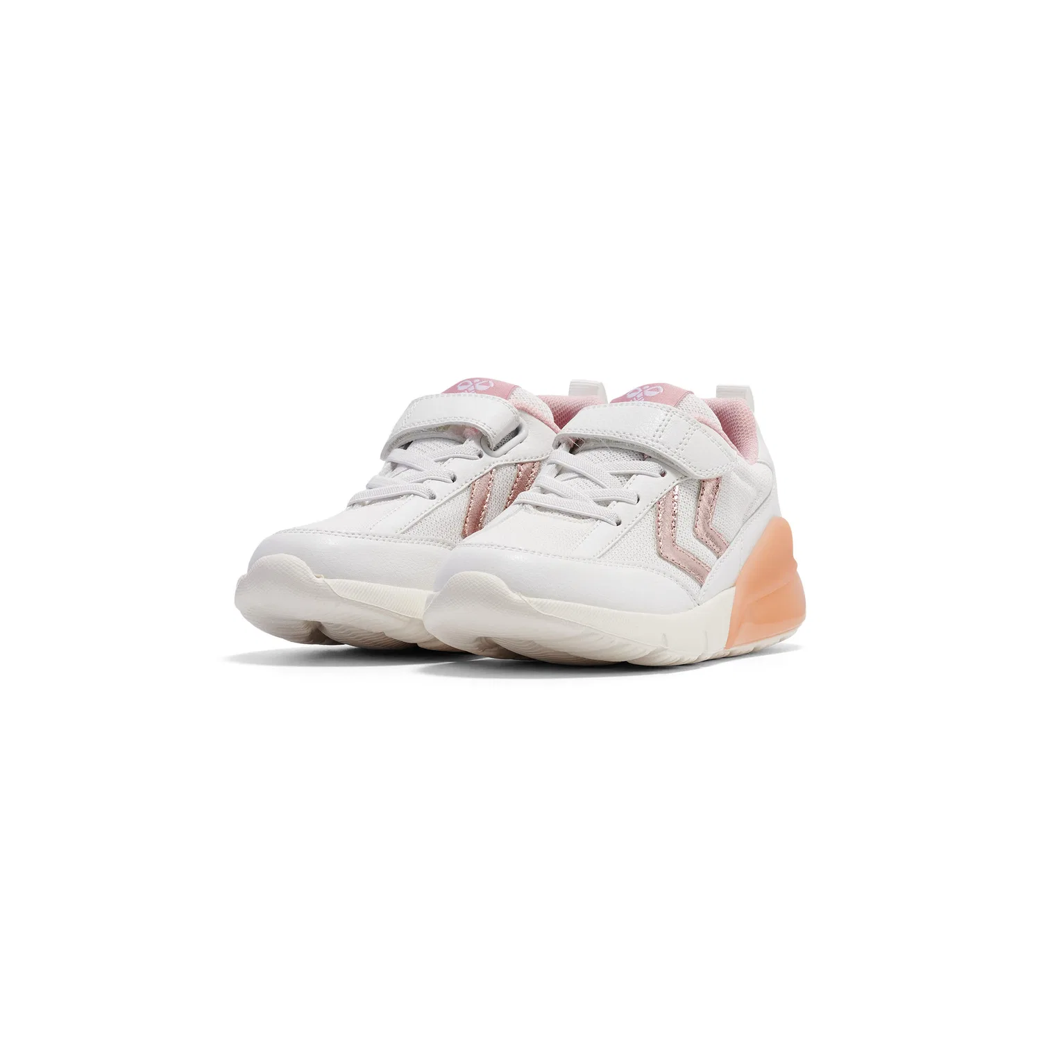 Детские кроссовки для девочек со светящейся пяткой Daylight Hummel, Rosa — фото 2