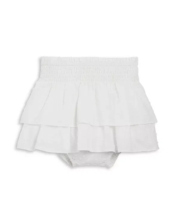 Детские шорты для девочек с рюшами Elizaveta Bloomers LoveShackFancy, Antique White