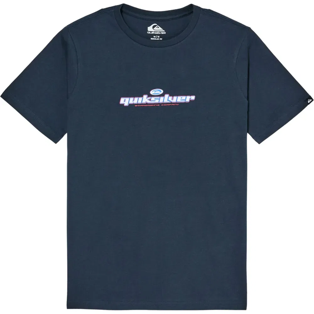 Детская футболка с коротким рукавом Slacker Quiksilver, Blue