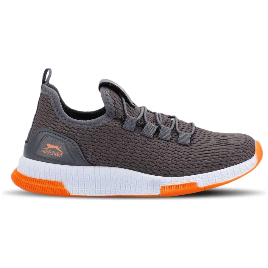 Детские кроссовки Slazenger ABENA I, Koyu Gri / Turuncu, Белый