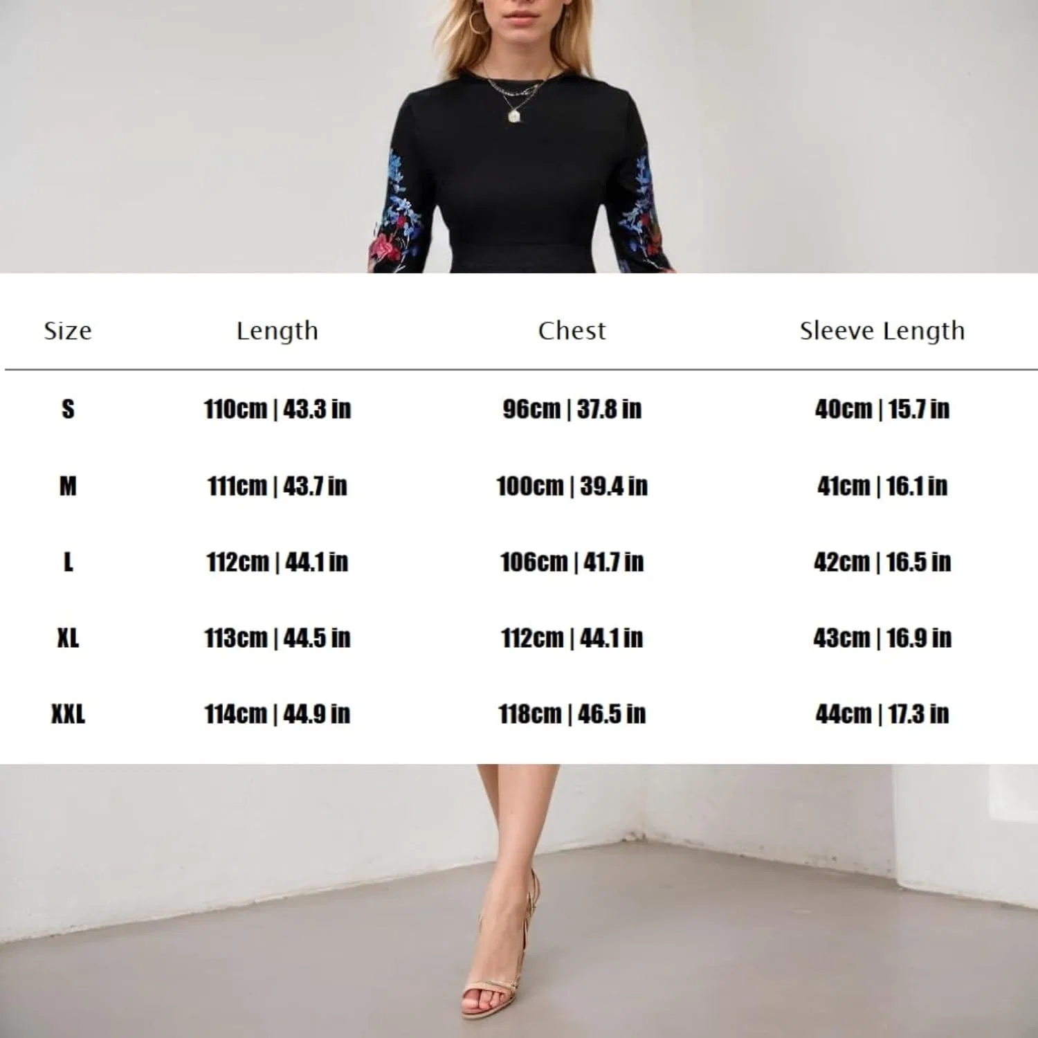 Женское платье миди с цветочным принтом Slim Fit, Red — фото 3