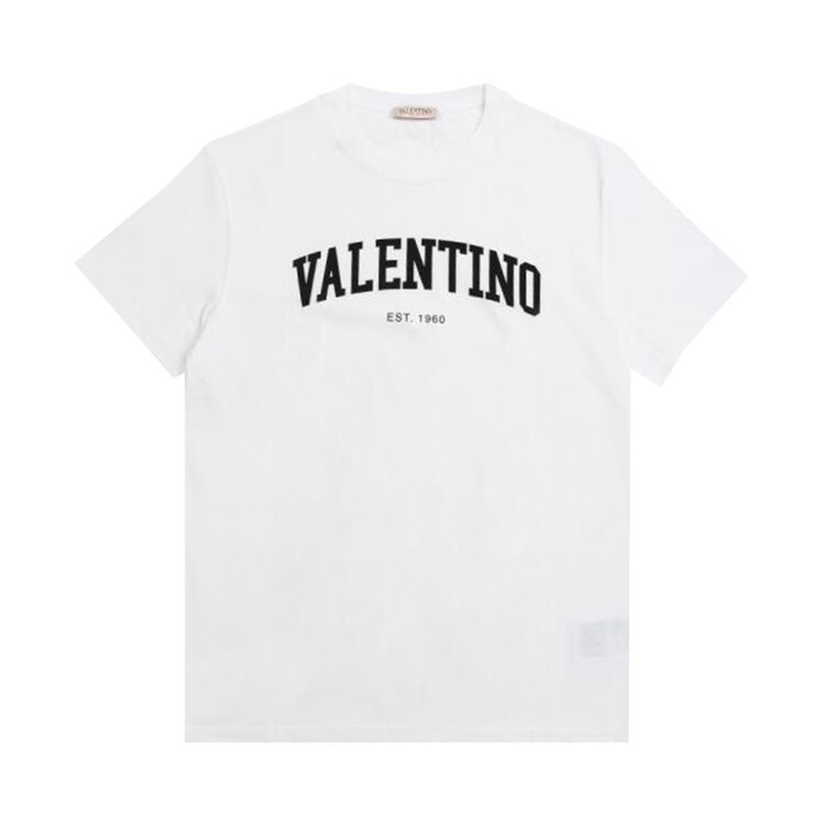 

Футболка Valentino Logo Detail T-Shirt 'White', белый