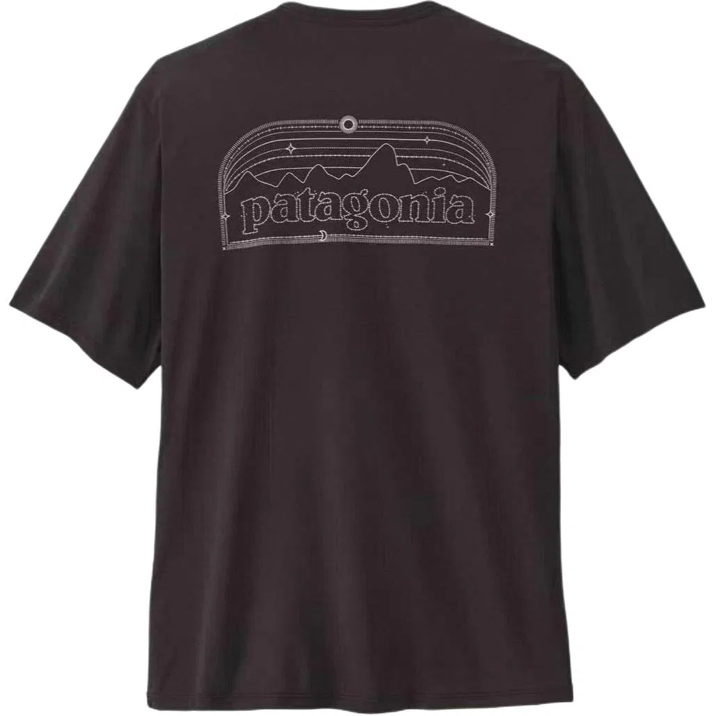 Мужская футболка Patagonia Capilene, Black/Blk
