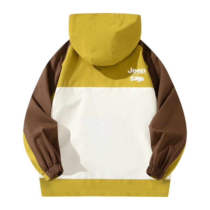 Детская куртка утепленная трехслойная Mustard Green (Three-in-One Thickened Coat) Jeep — фото 4
