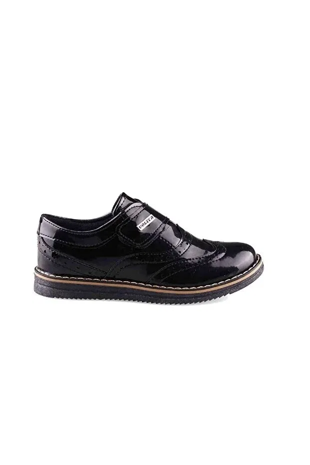 Детские кеды для мальчиков с липучкой Classic Slip-On Volter, Black — фото 2