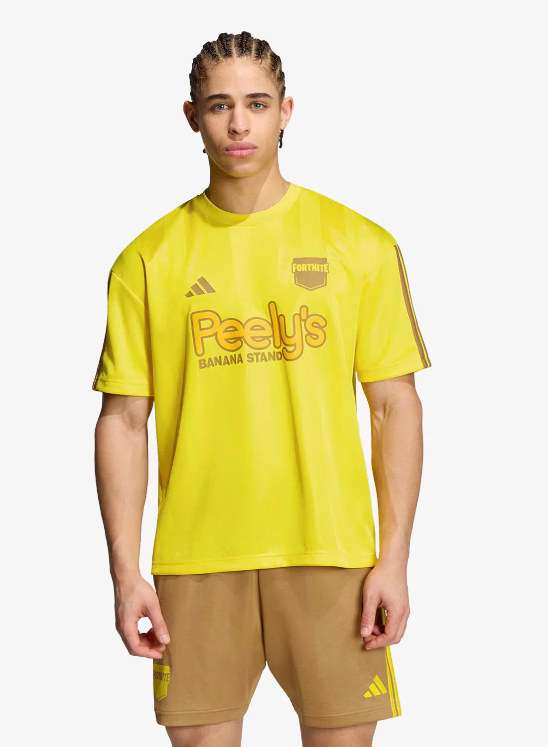 Джерси с принтом Fortnite Tiro Adidas, желтый
