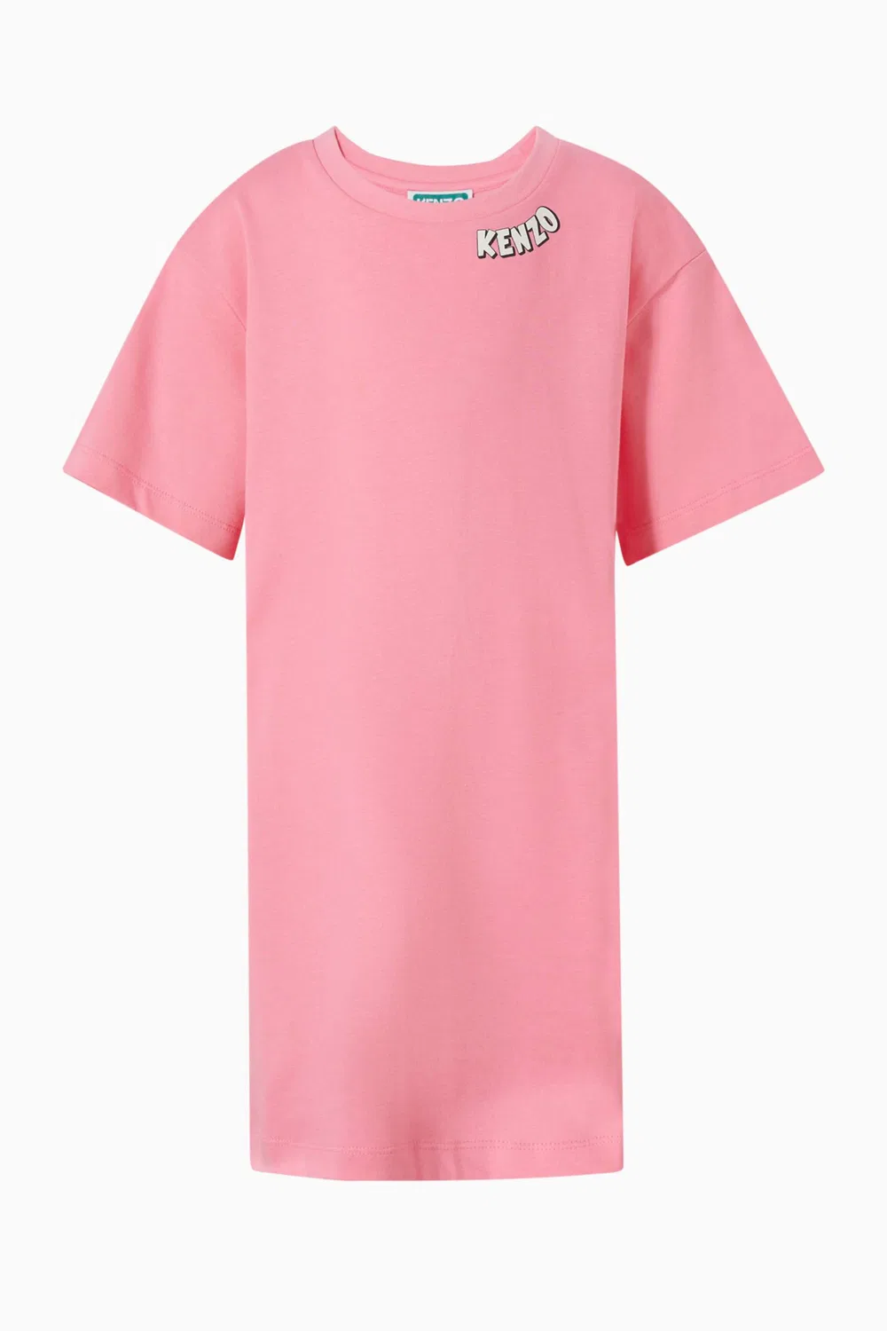Платье-футболка с логотипом Logo T-Shirt Dress KENZO KIDS