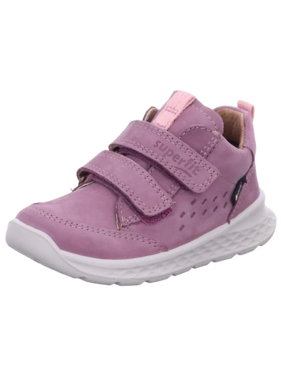 Кроссовки First Step SUPERFIT 'Lauflernschuhe Madchen 1-000369 8500 Echtleder in rot' красного цвета