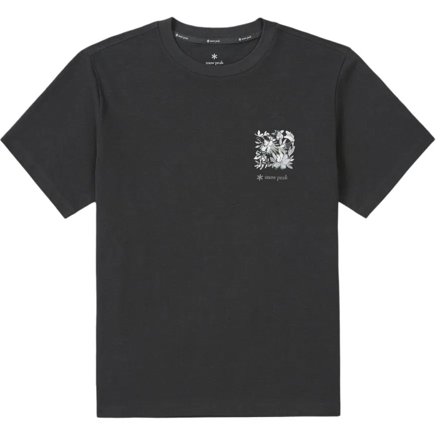 Детская футболка с коротким рукавом Sorona Snow Peak, Dark Charcoal Black
