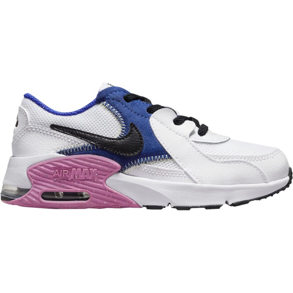 

Кроссовки Nike Air Max Excee PS 'White Royal Fuchsia', белый/синий/розовый