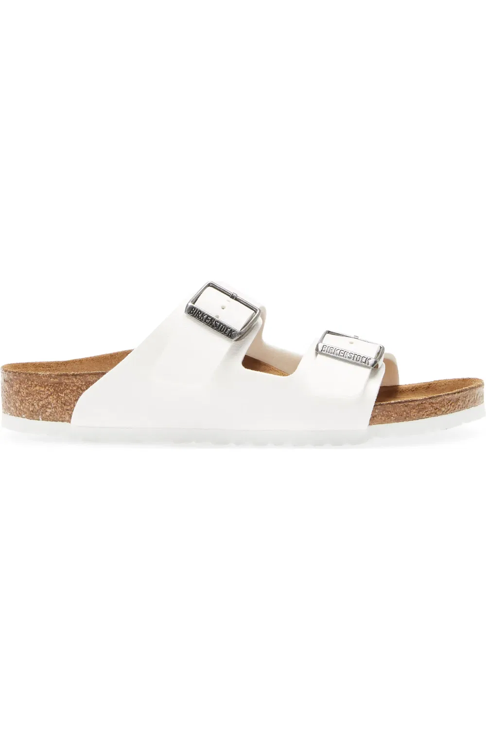 Сандалии детские с анатомической стелькой Arizona Birkenstock, белый — фото 3