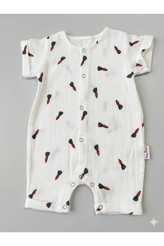 Детский комбинезон хлопковый Basics Kapsülbebek, Carrot