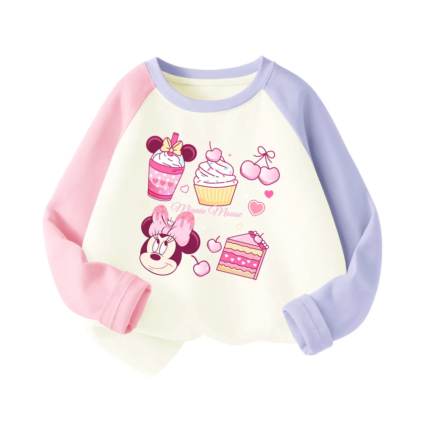Детская футболка с круглым вырезом Di Sweet Bunny Pink Purple Disney, Di Sweet Bunny Pink Purple