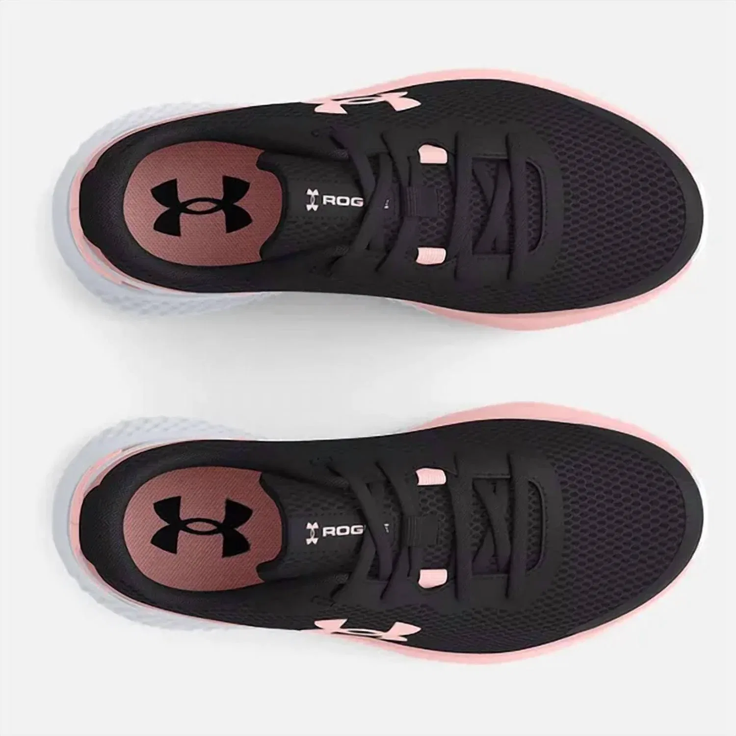 Детские кроссовки для мальчиков легкие дышащие Under Armour UA Rogue 3, Jet Gray — фото 4