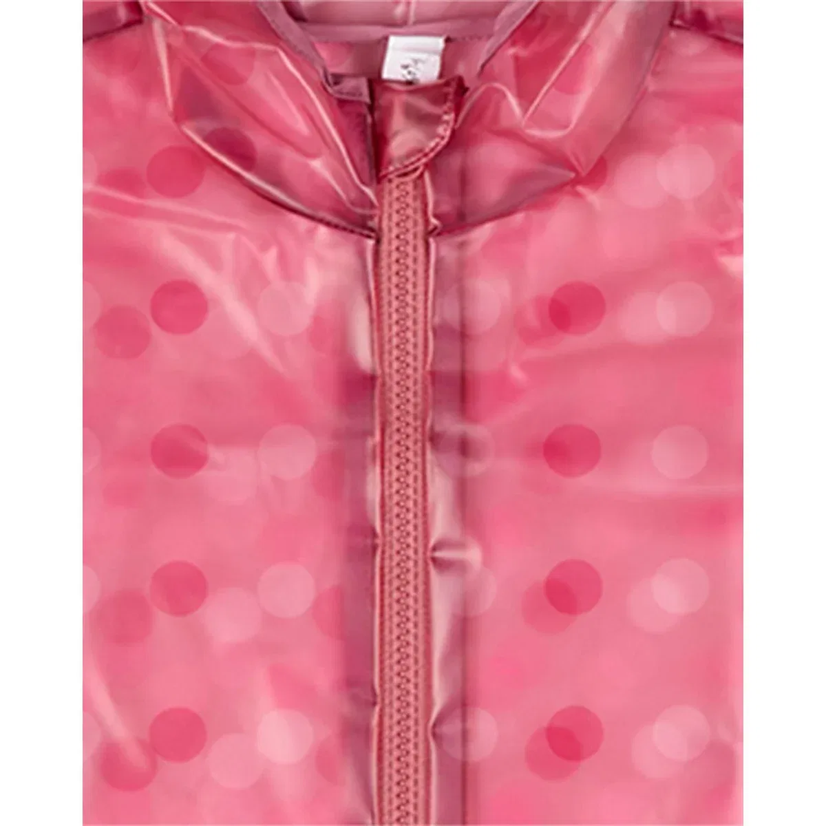 Детский дождевик для девочек водонепроницаемый с капюшоном ONLINE UNIQUE RTW OUTERWEAR, Pink — фото 4